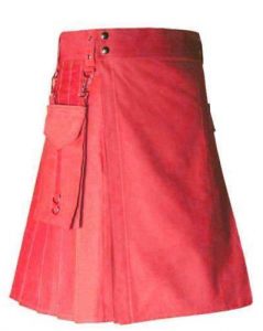 bright red color