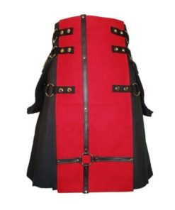Cross Red Utility Kilt