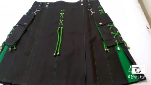 Black Red Hybrid Kilt - Image 5