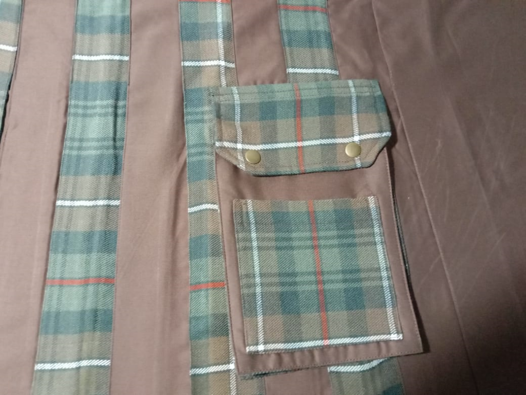 Hybrid Brown Weathered Kilt