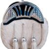 Three White Tassel Sporran
