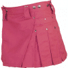 Womens Pink Utility Kilt
