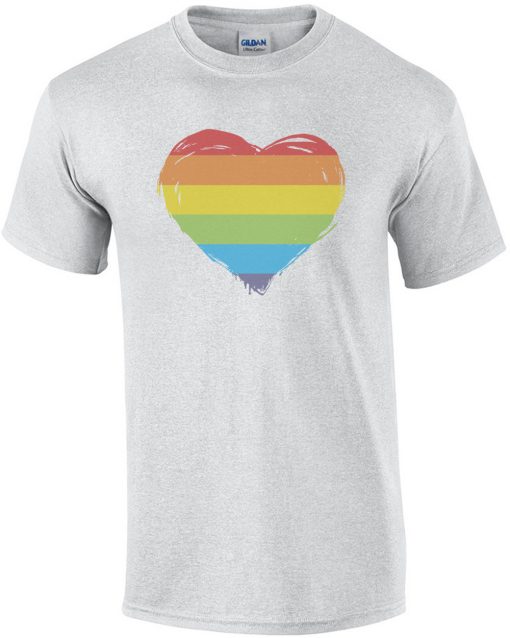 Heart Rainbow T Shirt
