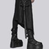 Punk Rave Assassin Leather Kilt
