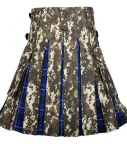Military Digital Camo Utility Hybrid Kilt